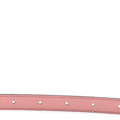 Gucci Calfskin Round Interlocking G 20mm Belt 90 36 Pink 3 of 5