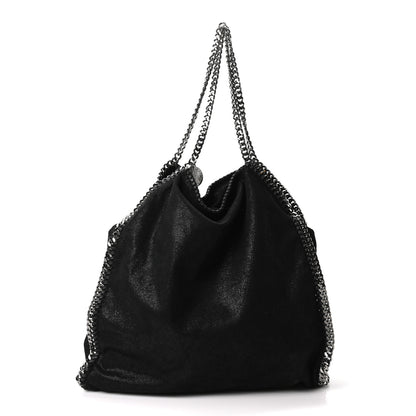Stella McCartney Shaggy Deer Big Falabella Tote Black 1 of 10