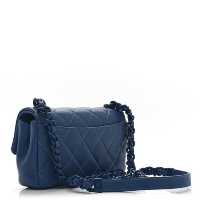 Chanel Caviar Quilted My Everything Small Flap Blue 3 of 10