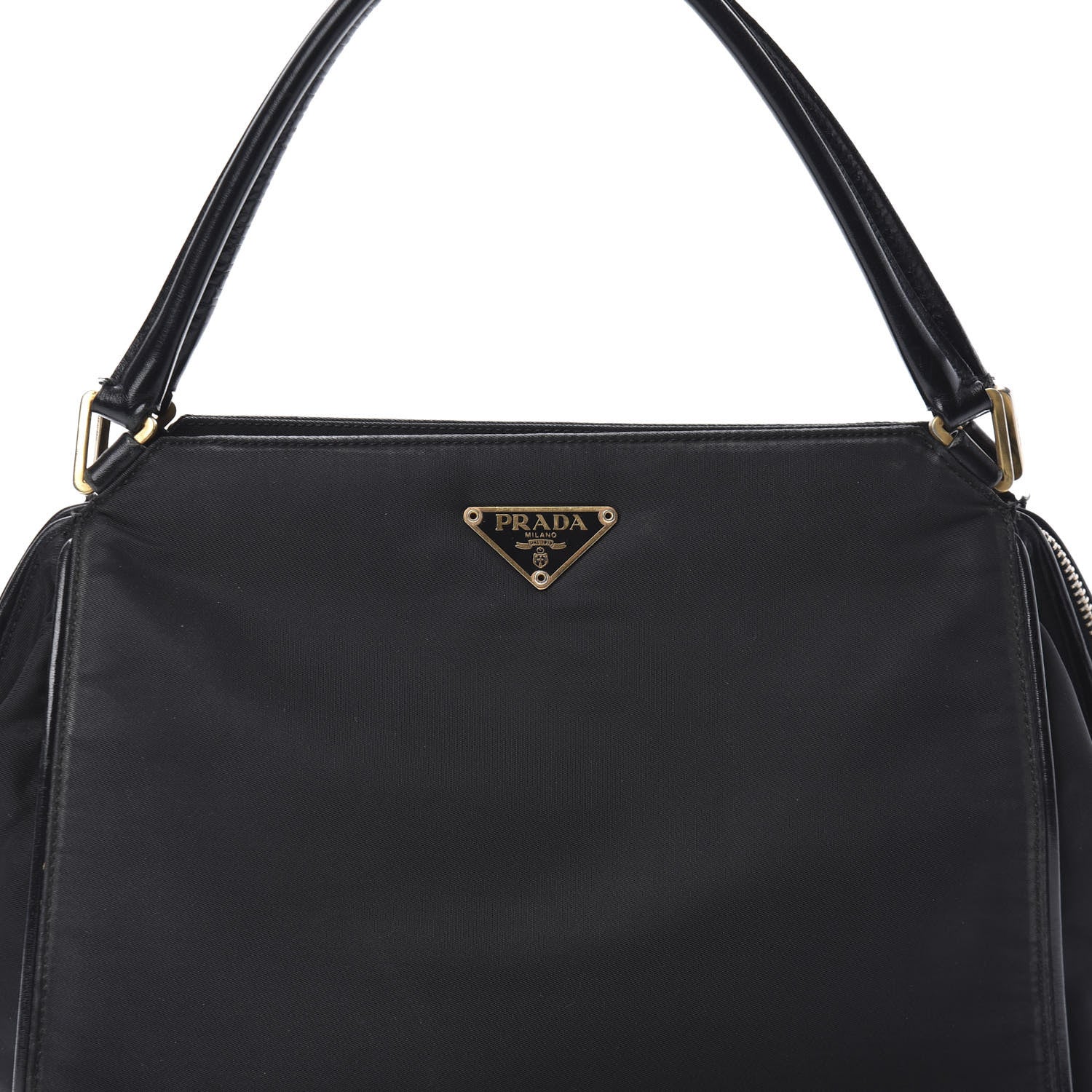 Prada Tessuto Nylon Tote Black 8 of 17