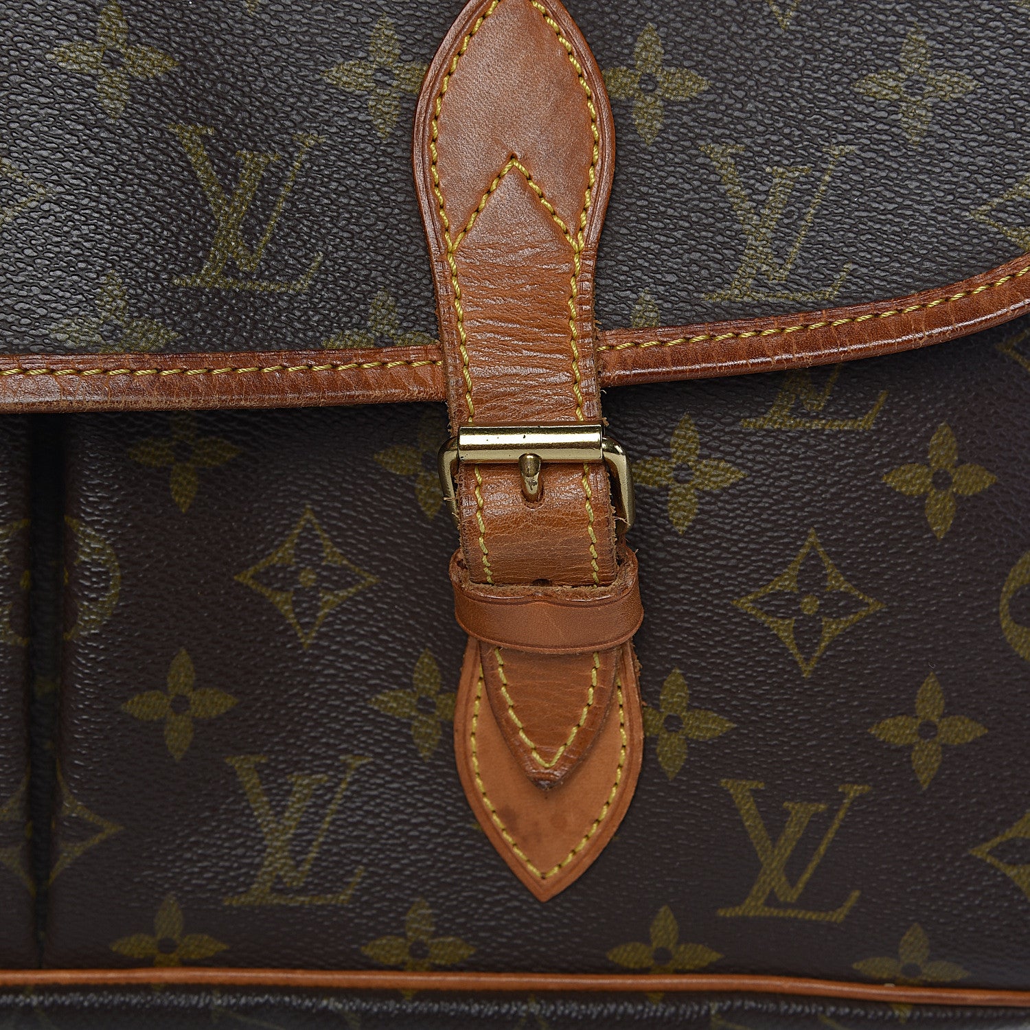 Louis Vuitton Monogram Sac Gibeciere GM 10 of 22