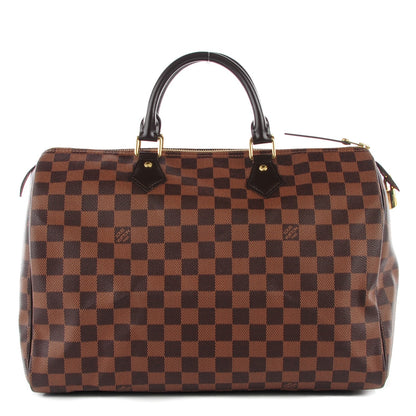Louis Vuitton Damier Ebene Speedy 35 1 of 9