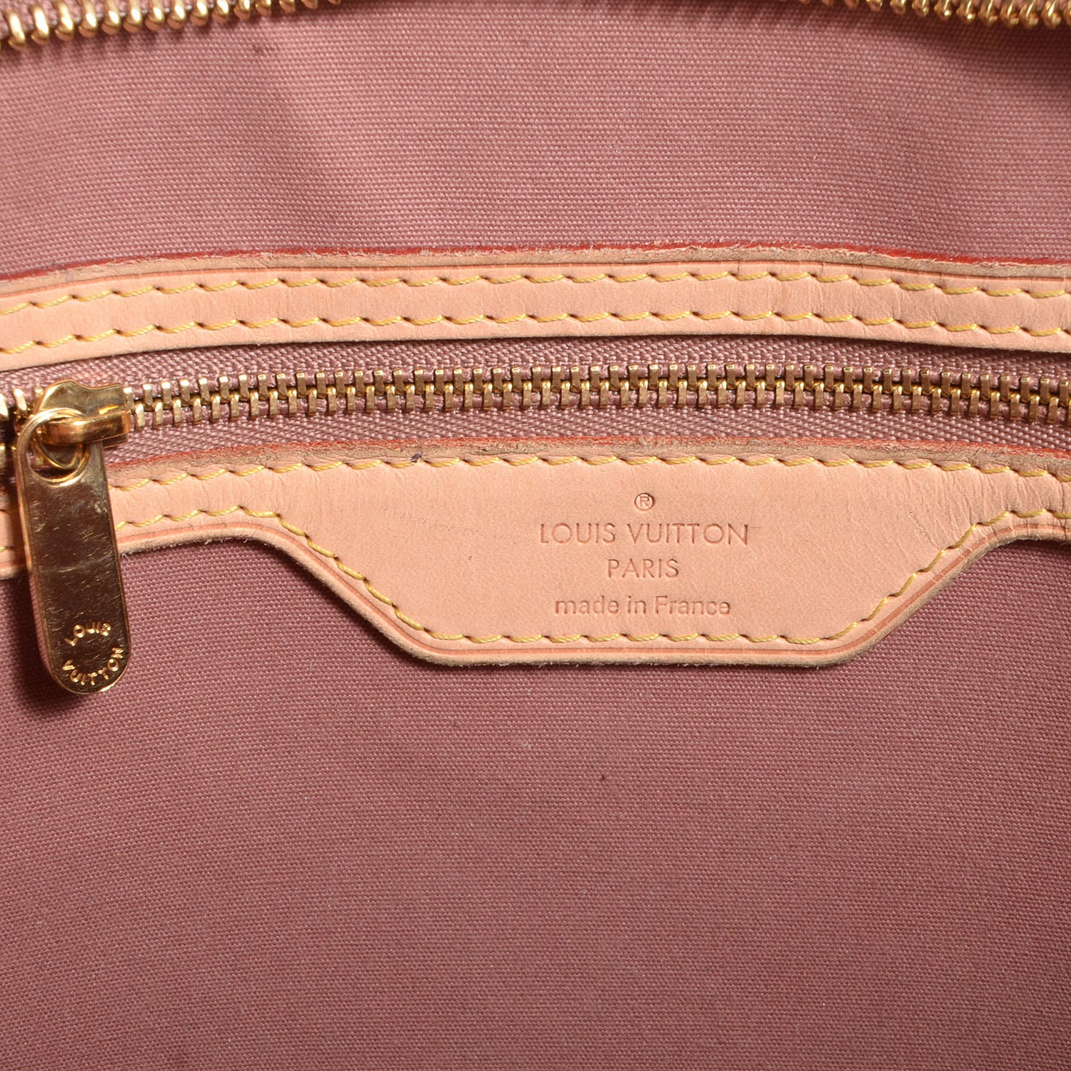 Louis Vuitton Vernis Brea MM Rose Velours 6 of 9