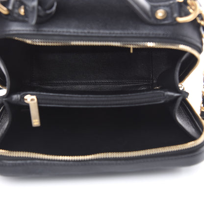 Chanel Caviar Quilted Medium CC Filigree Vanity Case Black 5 of 12