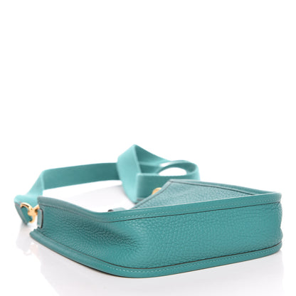 Hermes Taurillon Clemence Evelyne TPM Vert Verone 4 of 10