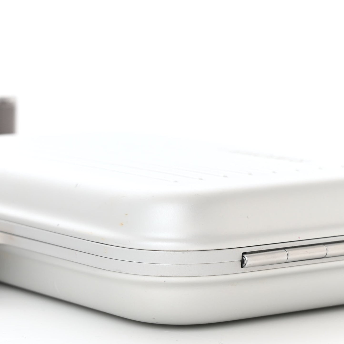 Aluminum Personal Sling Clutch Silver
