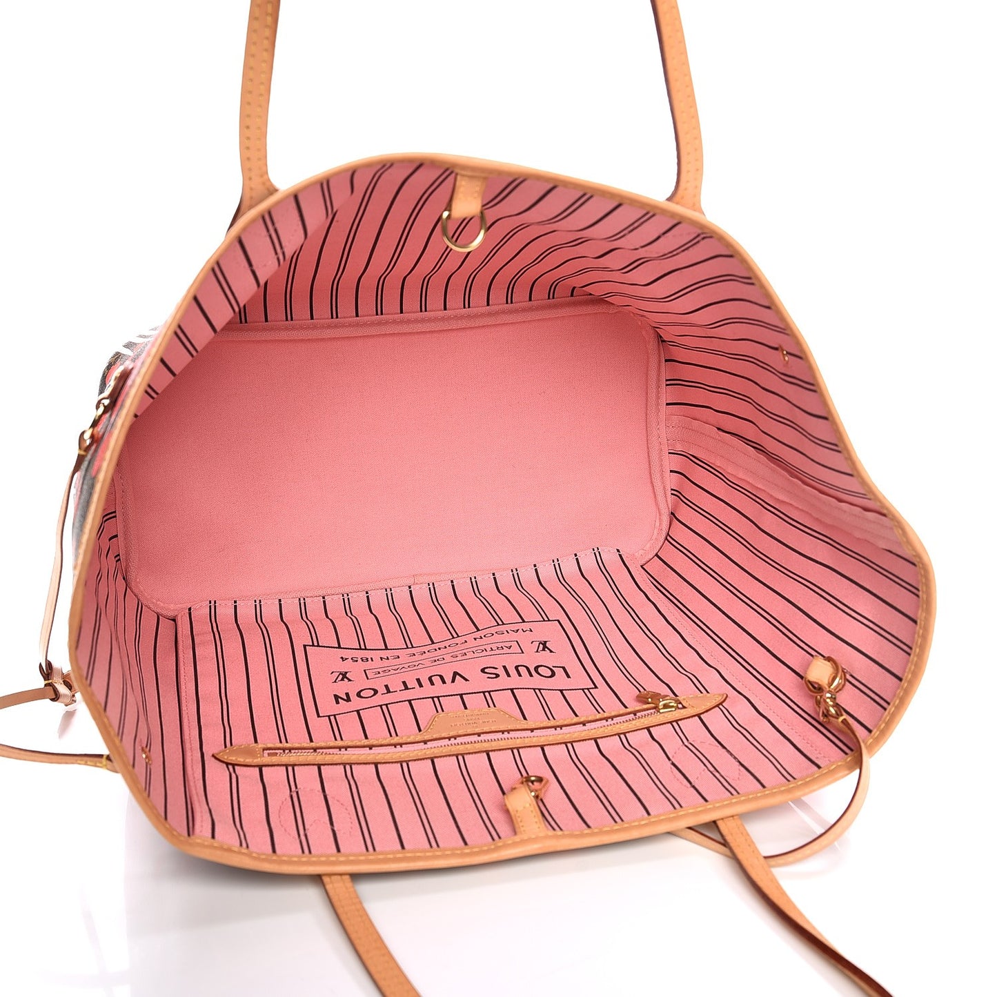 Monogram Jungle Dots Neo Neverfull MM Sugar Pink Poppy