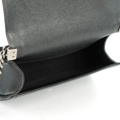Chanel Caviar Quilted Medium Boy Flap Black 5 of 7