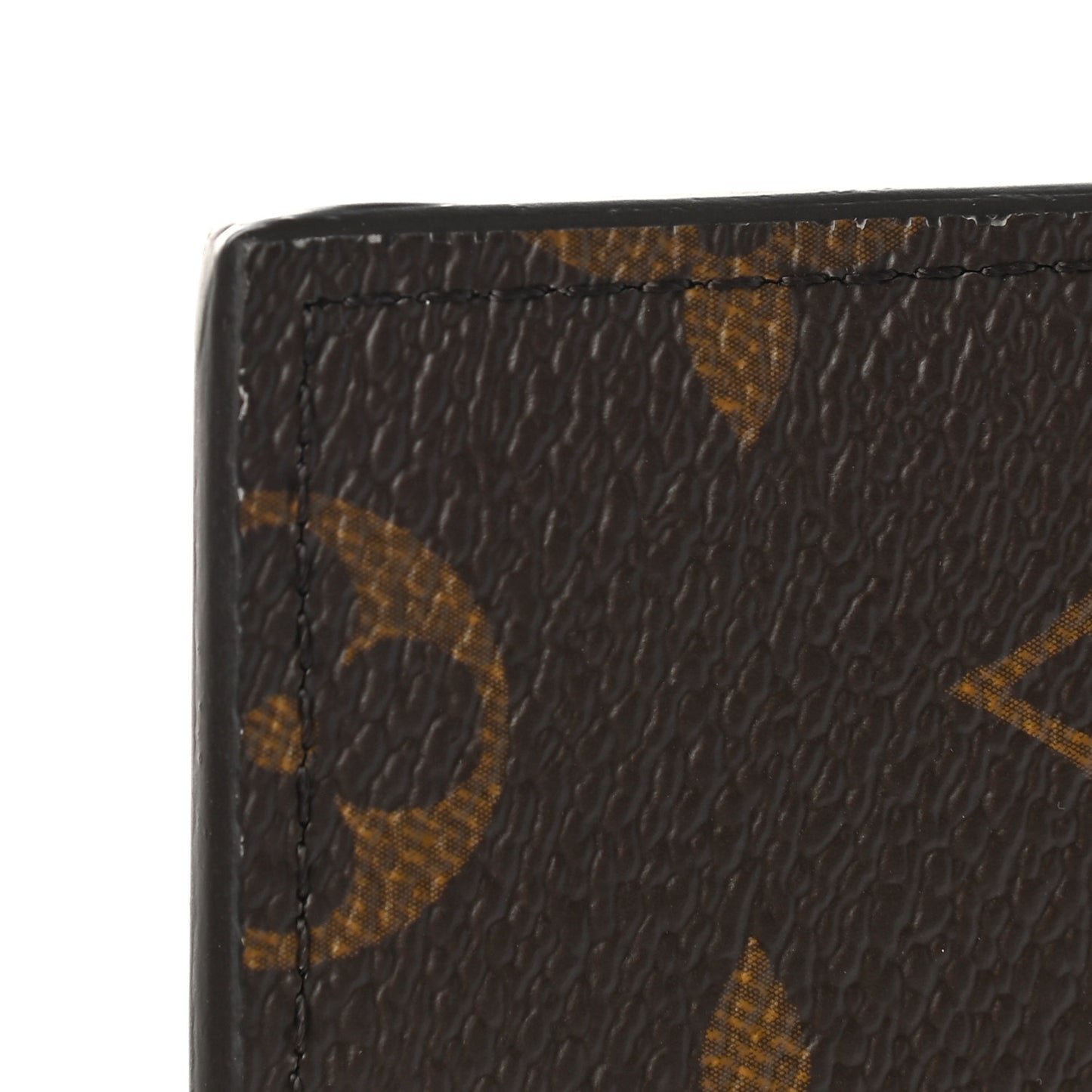 Monogram Slim Purse Black