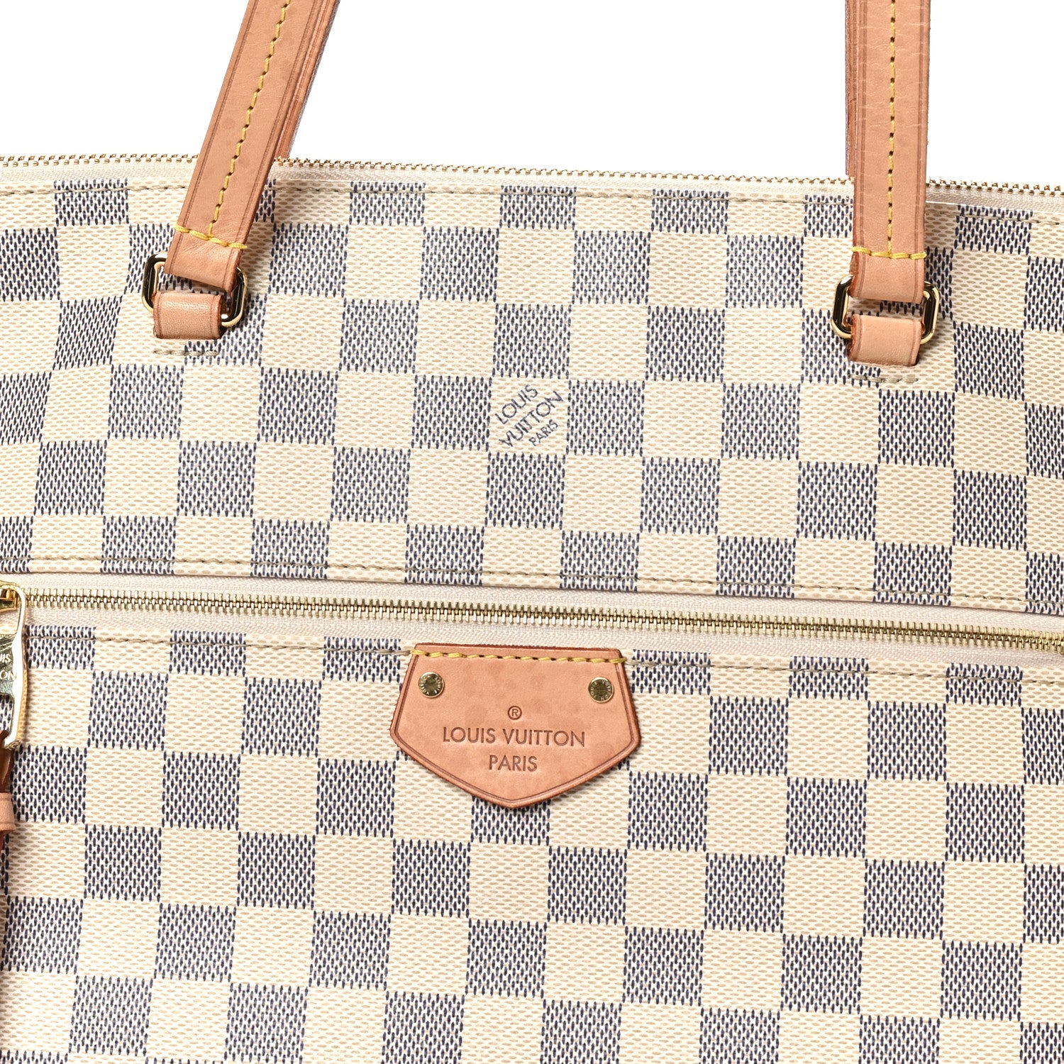 Louis Vuitton Damier Azur Iena MM 7 of 9