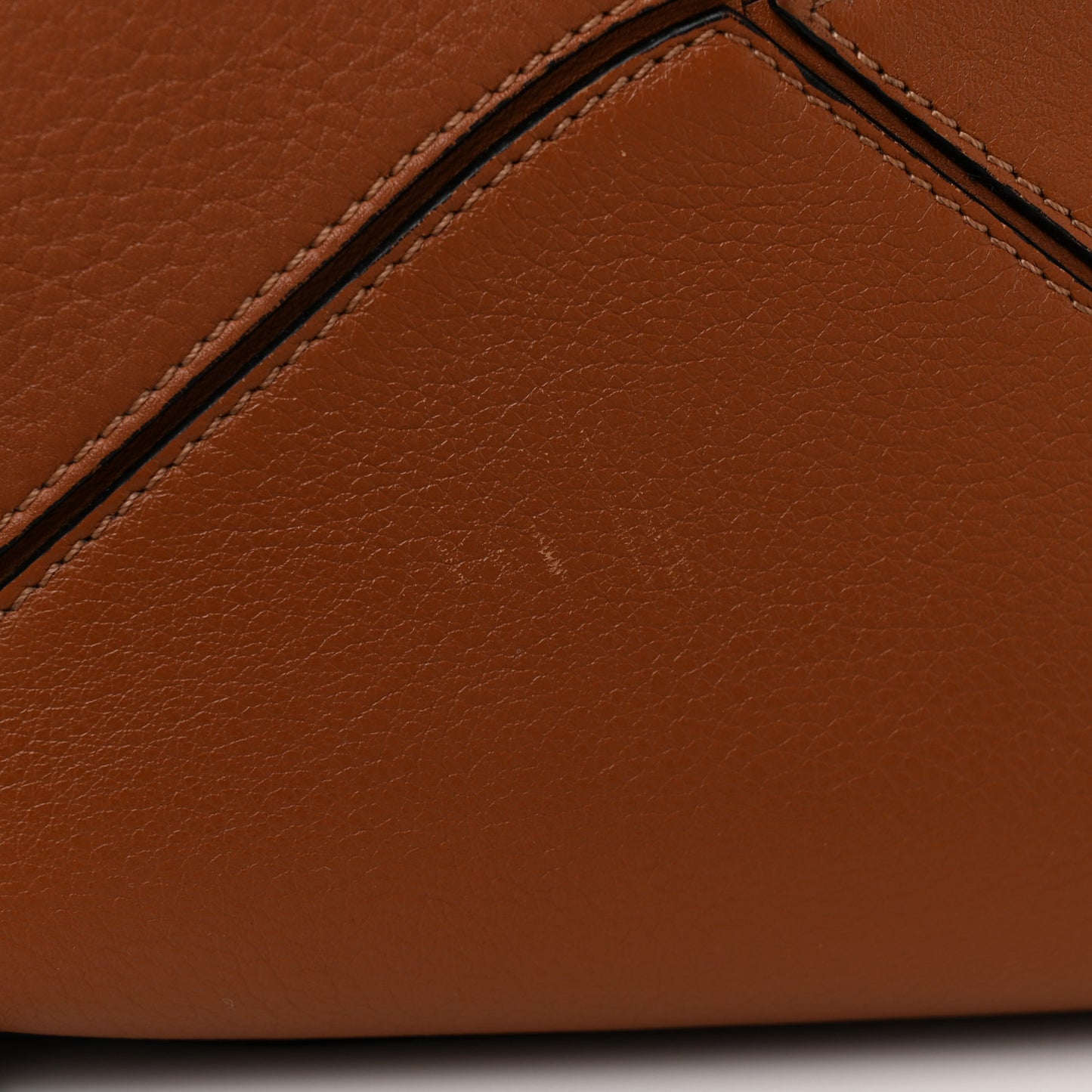 Calfskin Medium Puzzle Bag Tan