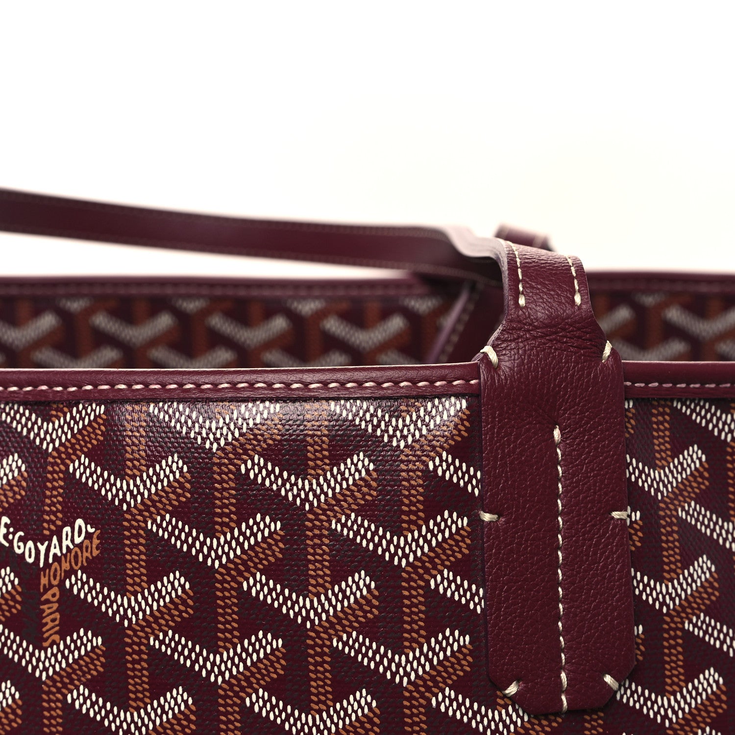 Goyard Goyardine Artois GM Burgundy 10 of 10