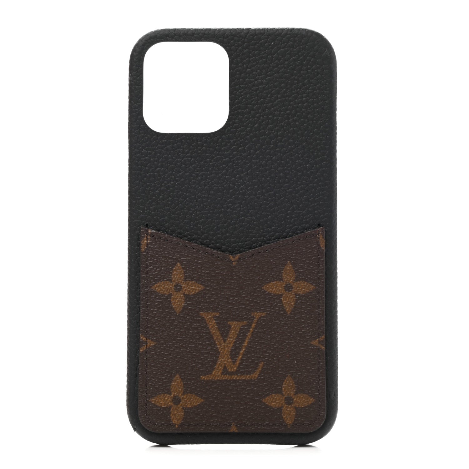 Louis Vuitton Monogram iPhone 12/12 Pro Bumper Black 1 of 11