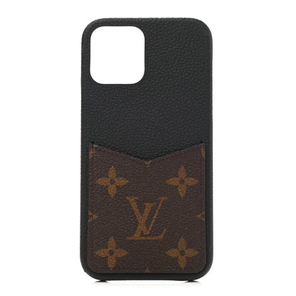 Louis Vuitton Monogram iPhone 12/12 Pro Bumper Black 1 of 11