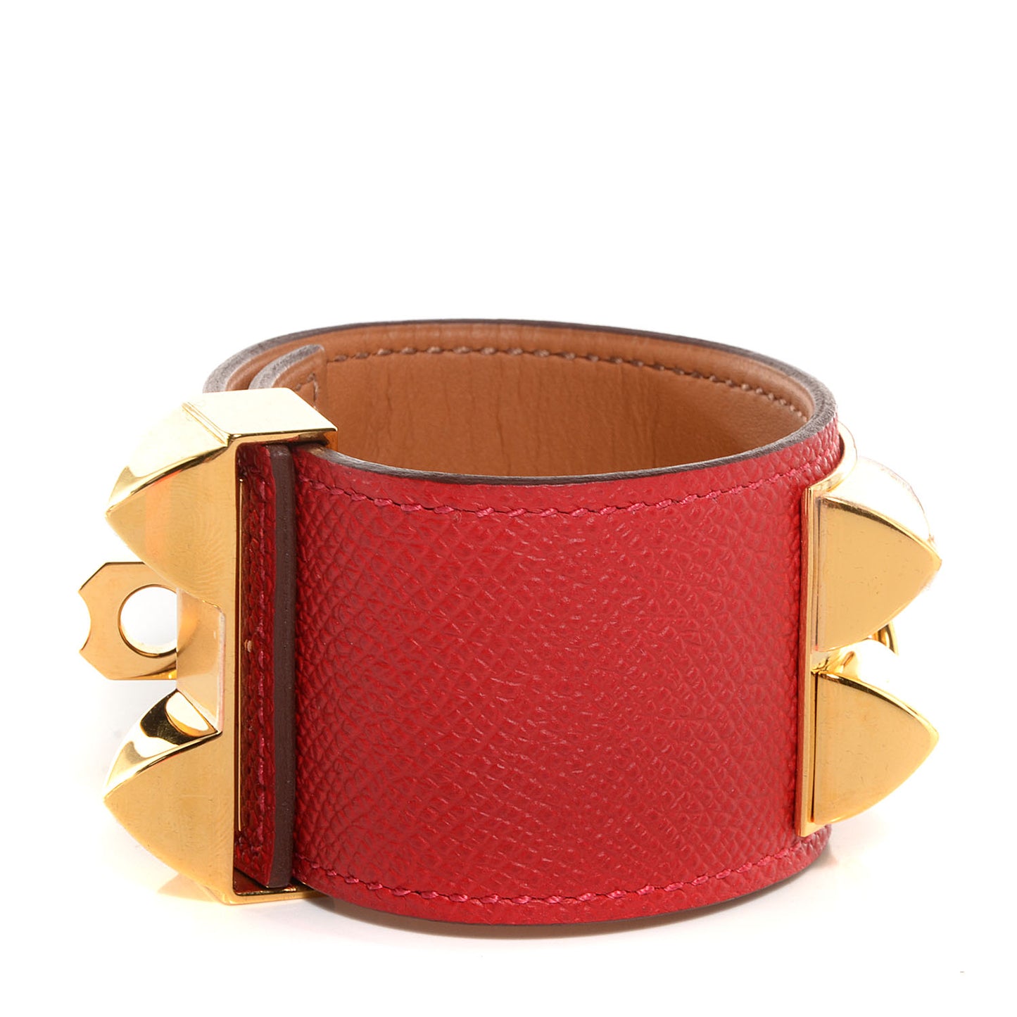 Epsom Collier de Chien CDC Bracelet S Rouge Casaque