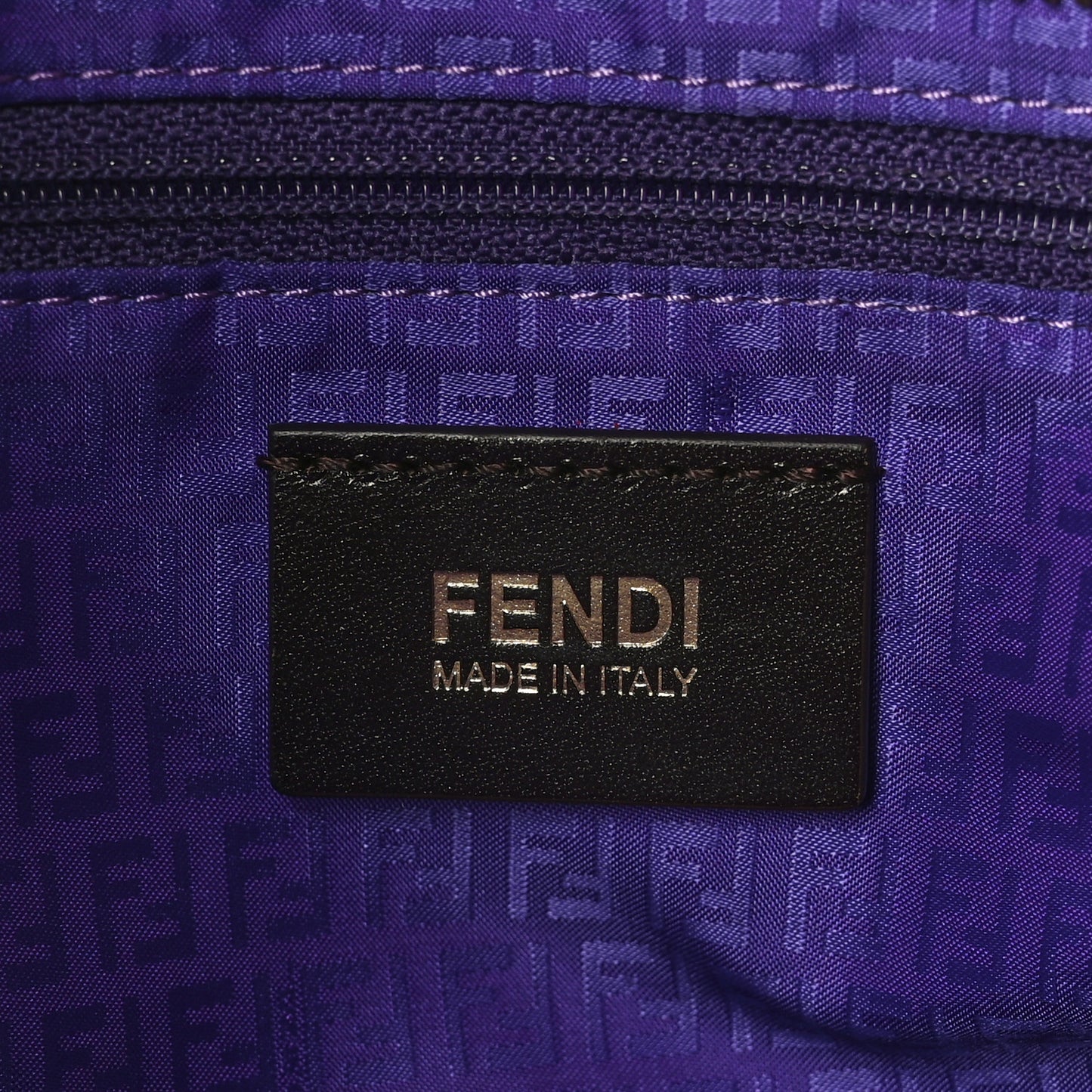 Zucca Spalmati Medium Roll Tote Tobacco Viola