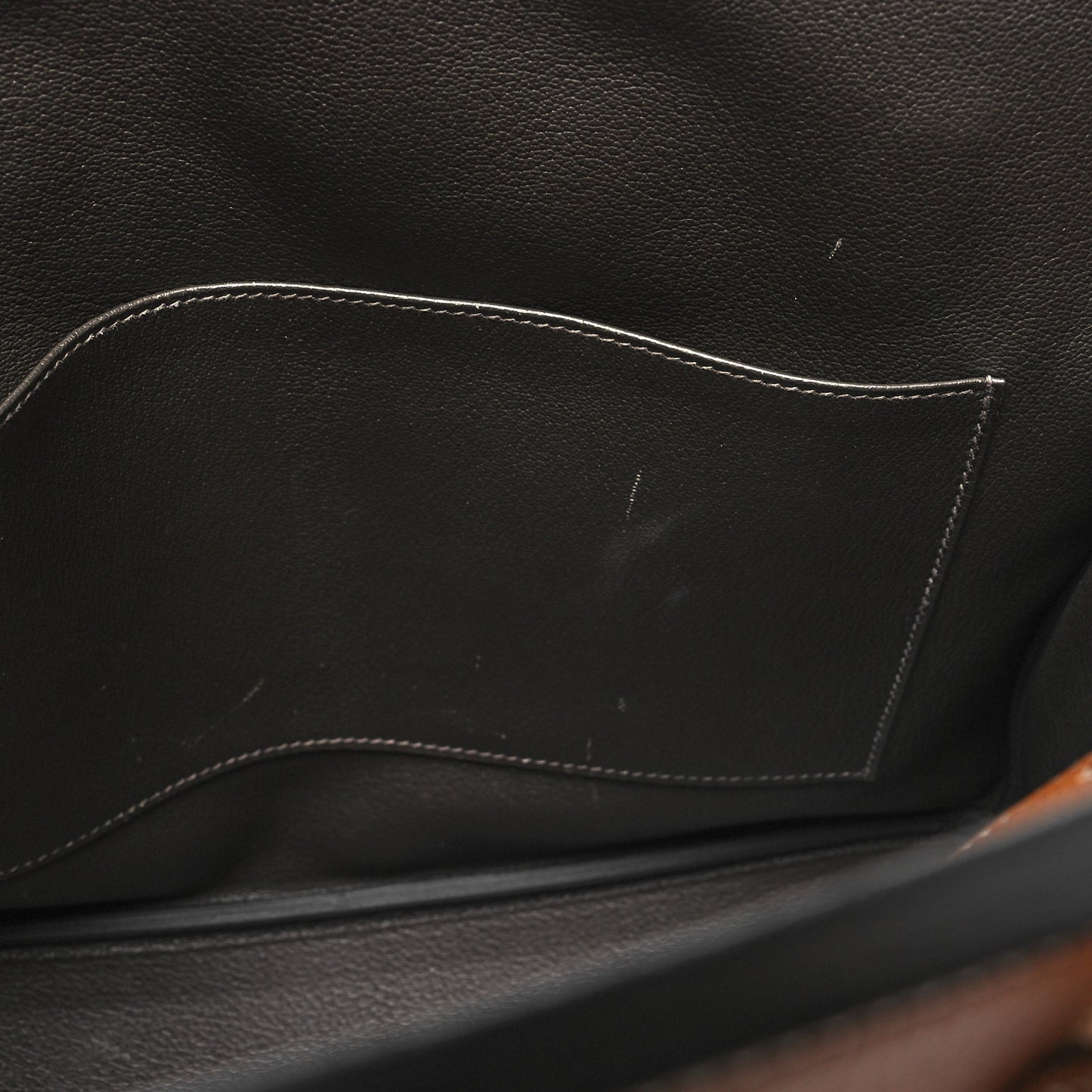 Togo Horseshoe Birkin 35 Gold Chocolate