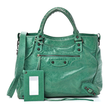 Balenciaga Agneau Classic Hardware Velo Sauge 1 of 18