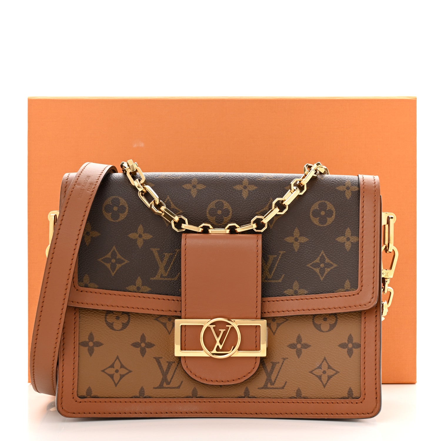 Louis Vuitton Reverse Monogram Dauphine MM 11 of 11