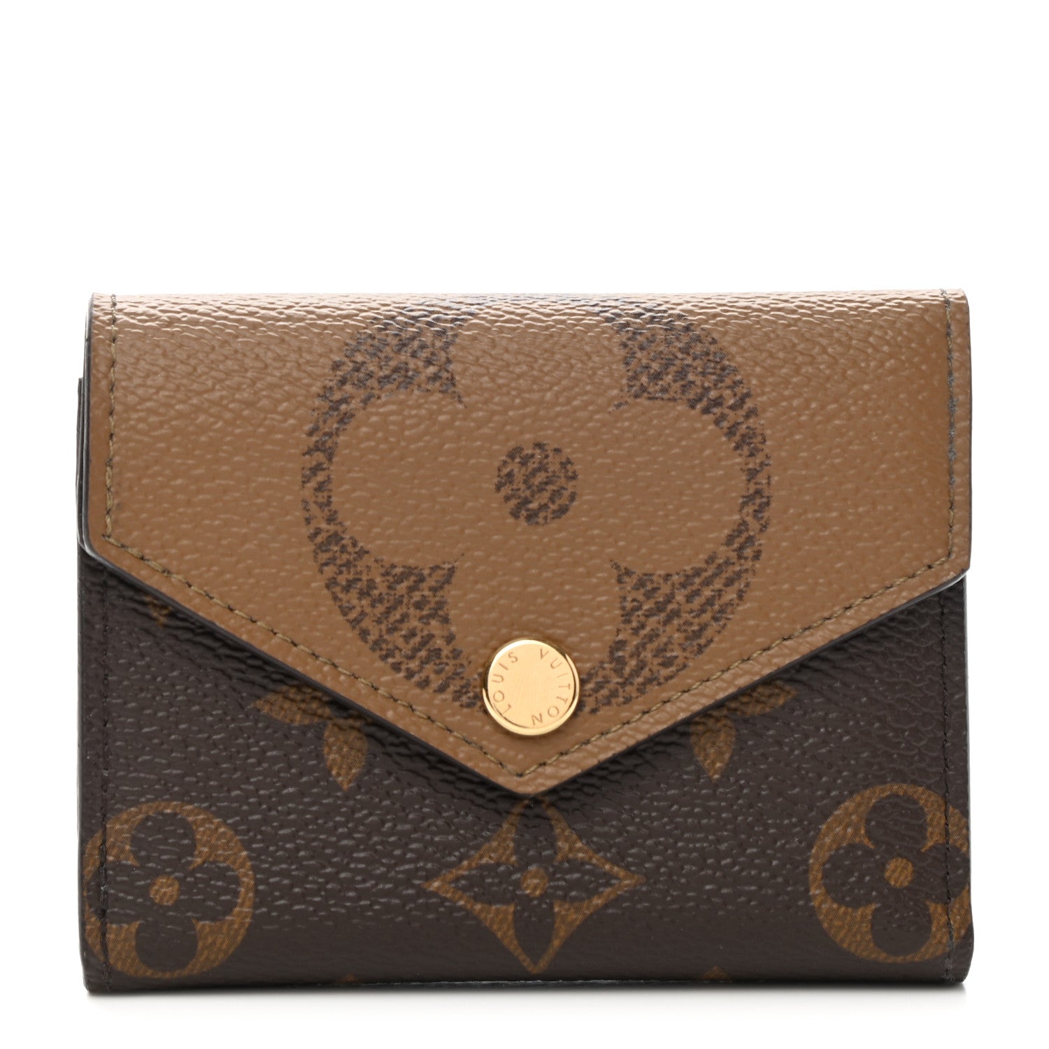 Louis Vuitton Reverse Monogram Giant Zoe Wallet 1 of 7