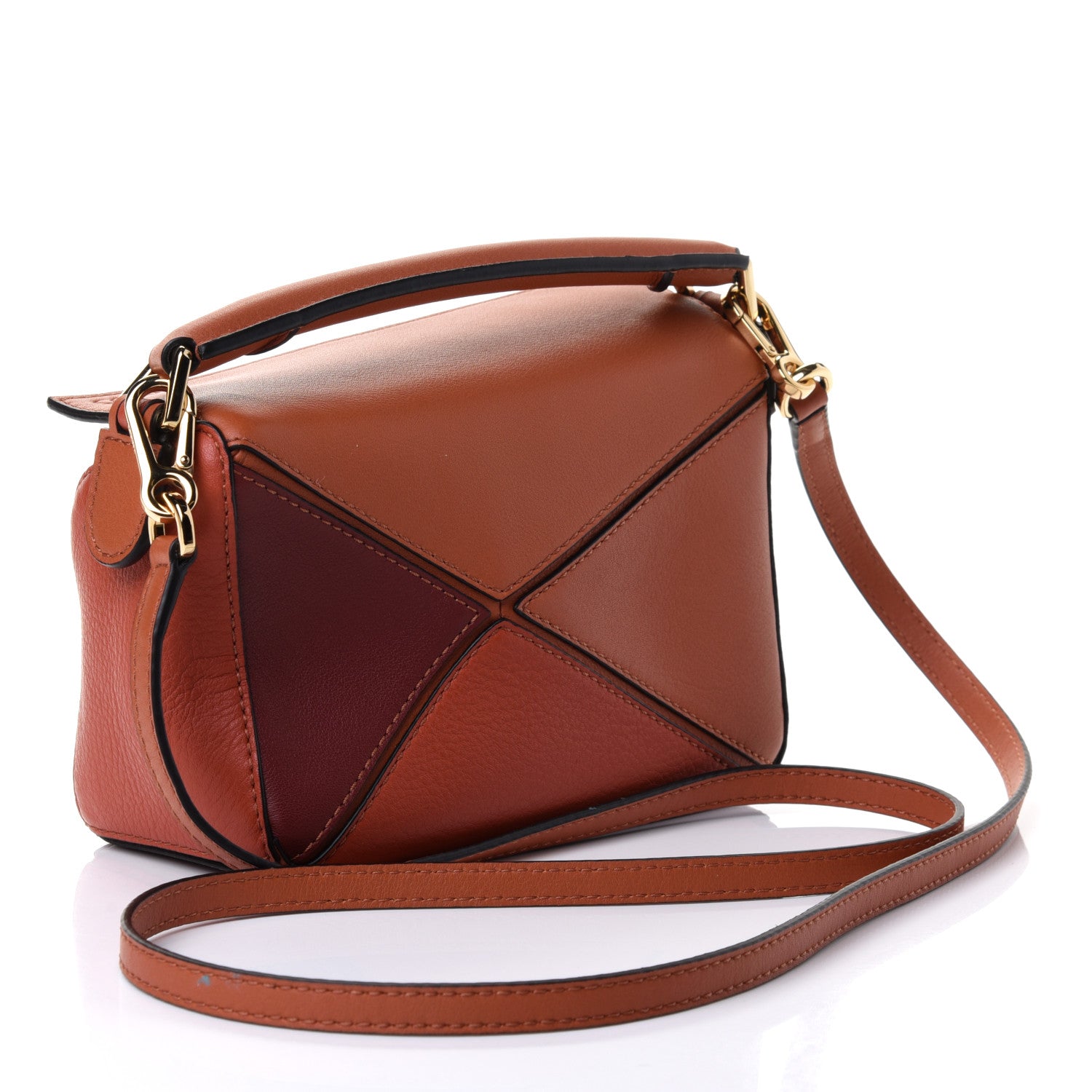 Loewe Calfskin Mini Puzzle Bag Spice Pumpkin 2 of 4