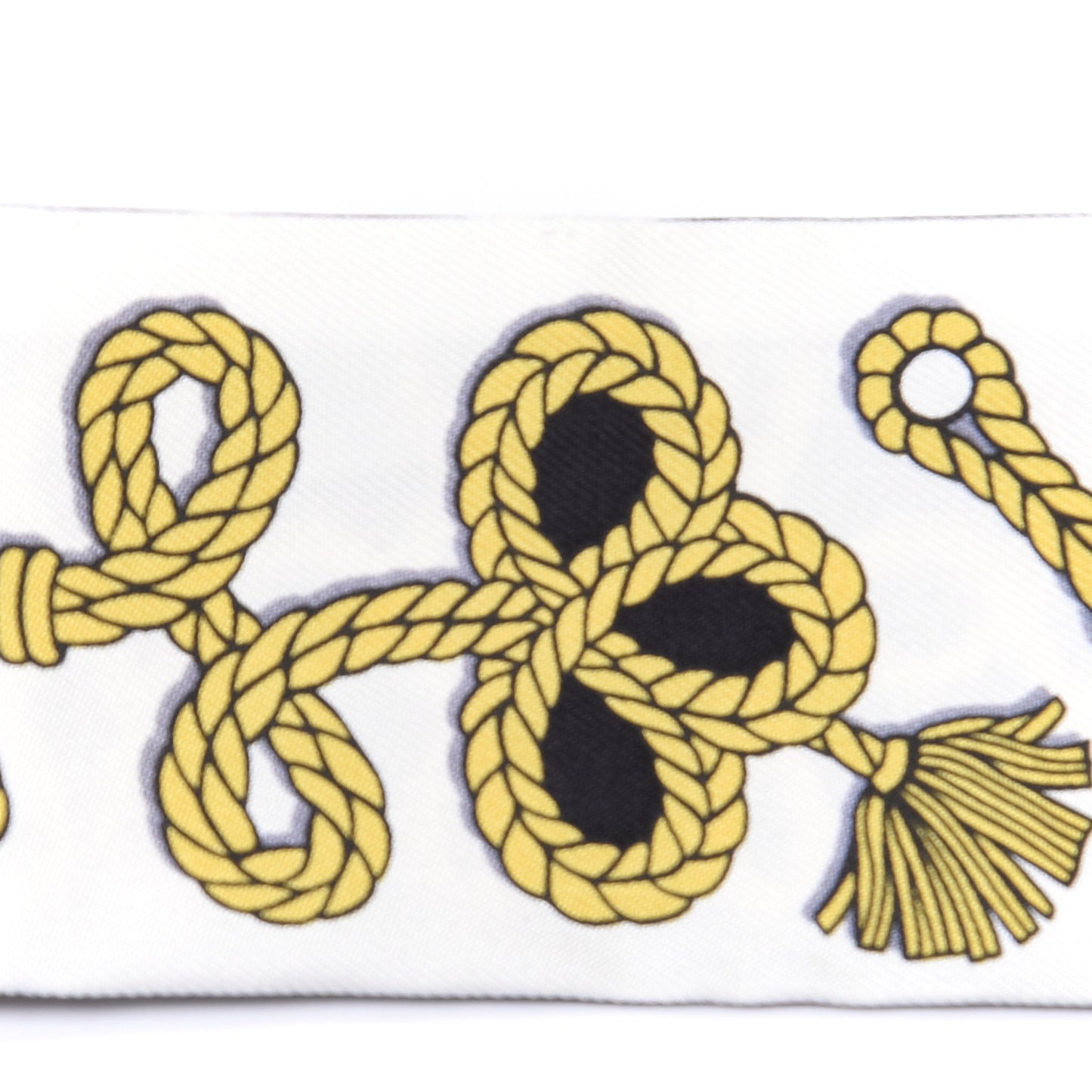 Silk Galons Et Brandebourg Twilly Black Gold White