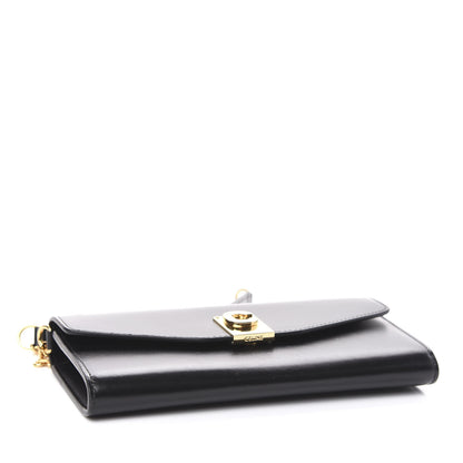 Celine Calfskin C Wallet On Chain Bag Black 4 of 10