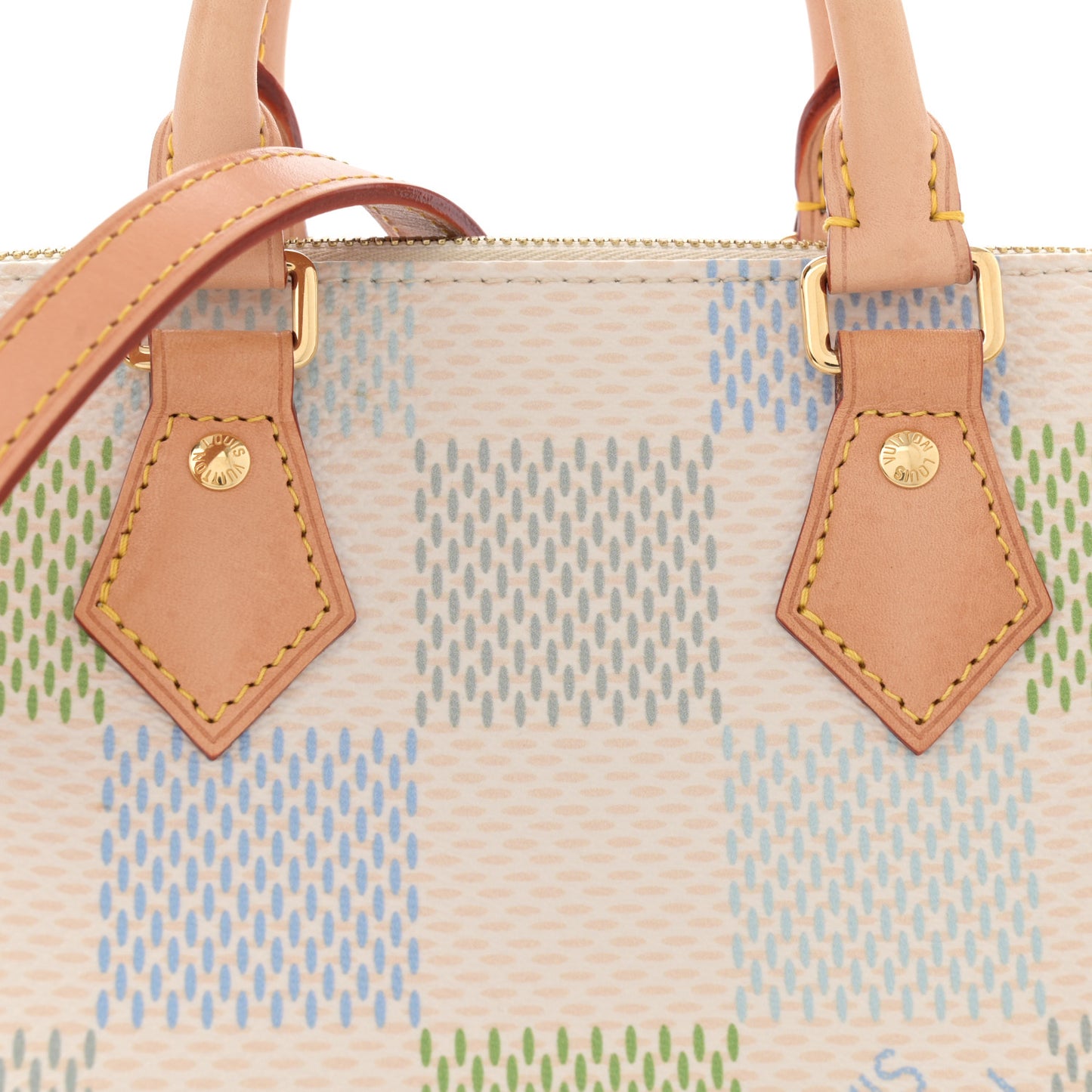 Damier Giant Speedy Bandouliere 20 Pistachio