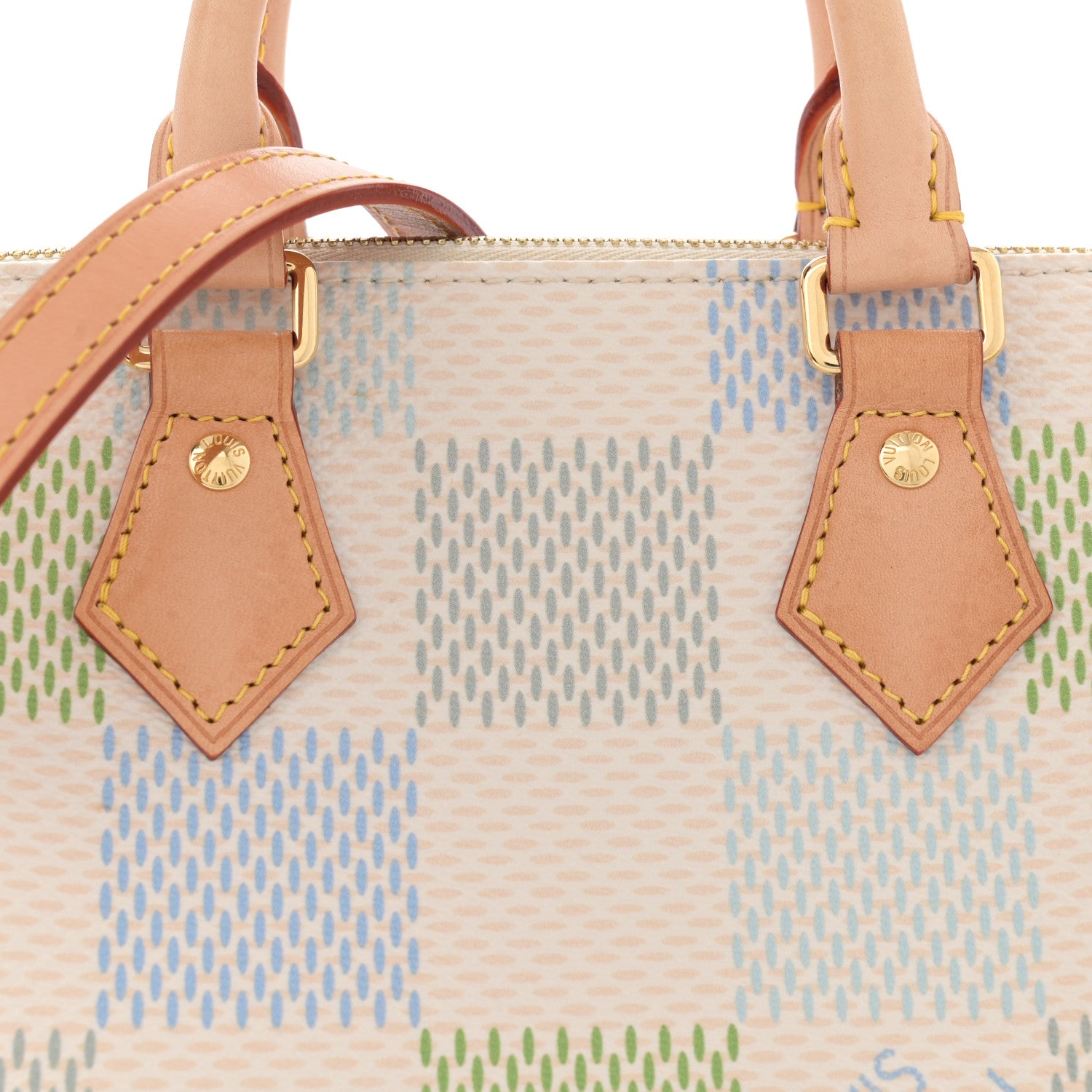 Louis Vuitton Damier Giant Speedy Bandouliere 20 Pistachio 7 of 10