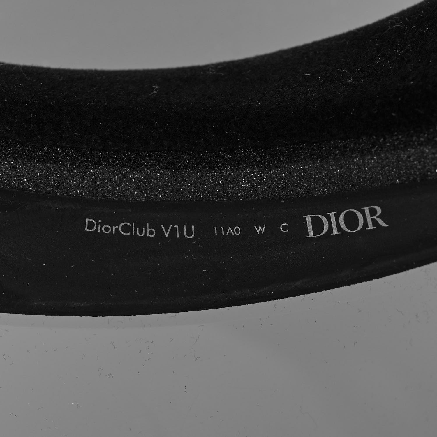 Christian Dior Mirrored DiorClubV1U Sun Visor Black 6 of 8