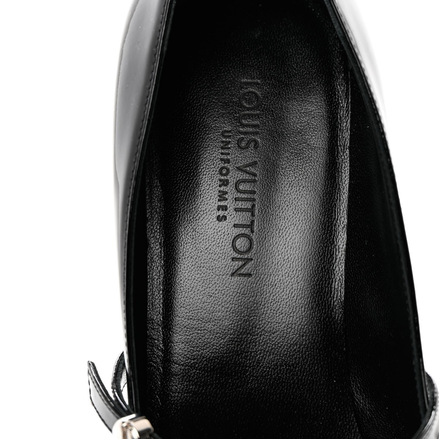 Louis Vuitton Patent Uniformes Silhouette 40mm Pumps 36 Black 7 of 9