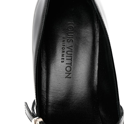 Louis Vuitton Patent Uniformes Silhouette 40mm Pumps 36 Black 7 of 9
