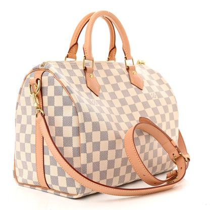 Louis Vuitton Damier Azur Speedy Bandouliere 30 3 of 11