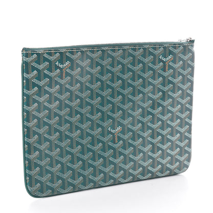 Goyard Goyardine Senat Pochette MM Green 3 of 7