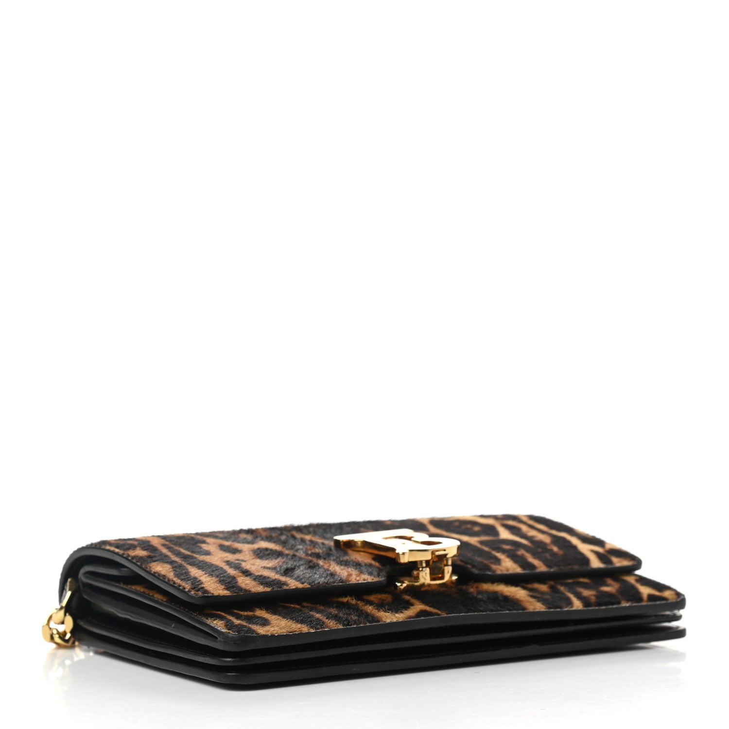 Burberry Calf Hair Leopard Print Small TB Bag 4 of 9