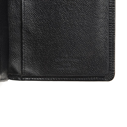 Louis Vuitton Epi Checkbook Card Holder Black 6 of 16