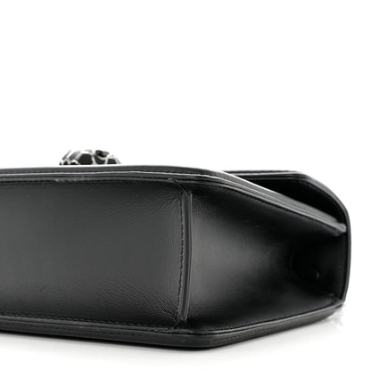 Bulgari Quilted Nappa Smooth Calfskin Serpenti Forever Diamond Blast Shoulder Bag Black 10 of 10