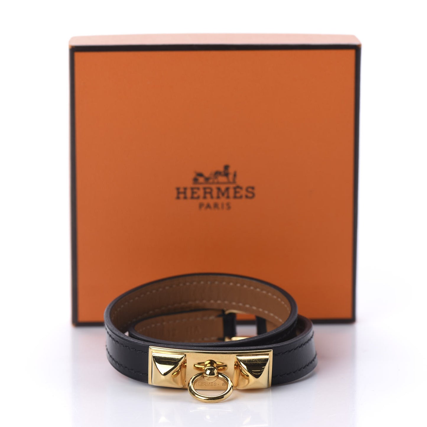 Box Rivale Double Tour Bracelet T2 Black