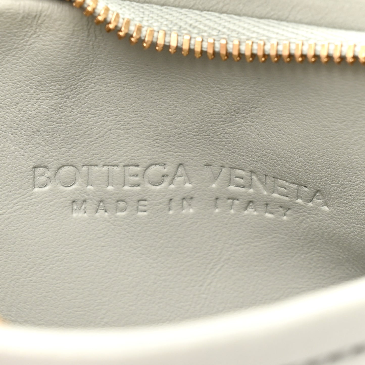 Nappa Intrecciato Small Gemelli Agate Grey Glacier