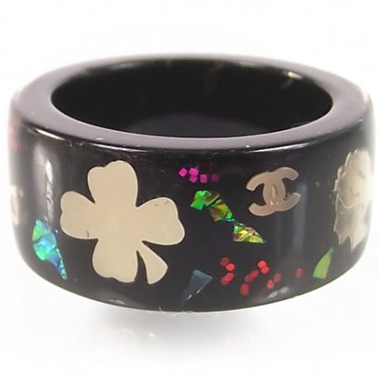 Chanel Lucite CC Coco Lucky Charms Ring 2 of 4