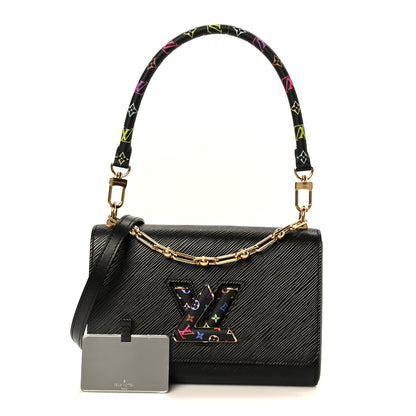Louis Vuitton LV X TM Epi Twist MM Slim Shoulder Bag Black 3 of 10