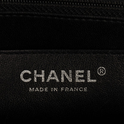 Chanel Caviar Quilted Jumbo Single Flap Black 6 of 7