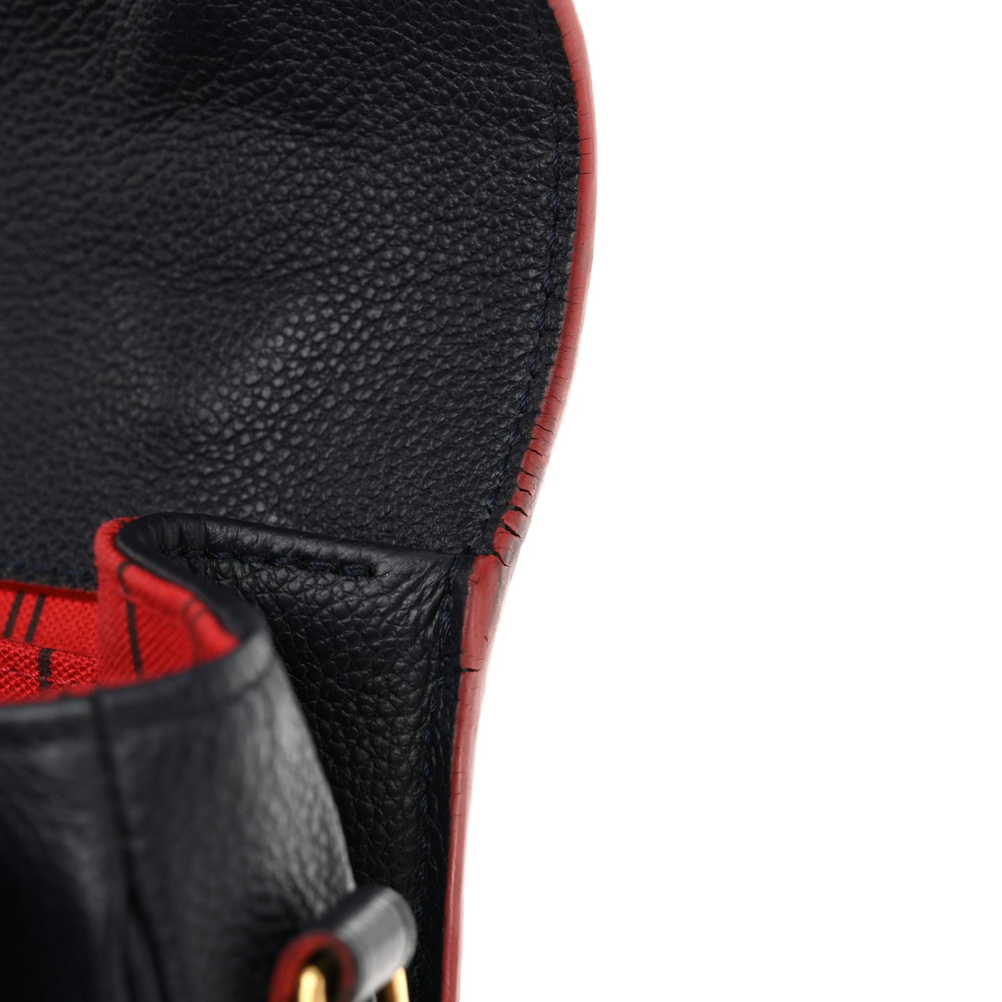 Empreinte Pochette Metis Marine Rouge