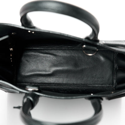 Saint Laurent Grained Calfskin Nano Sac De Jour Black 5 of 13
