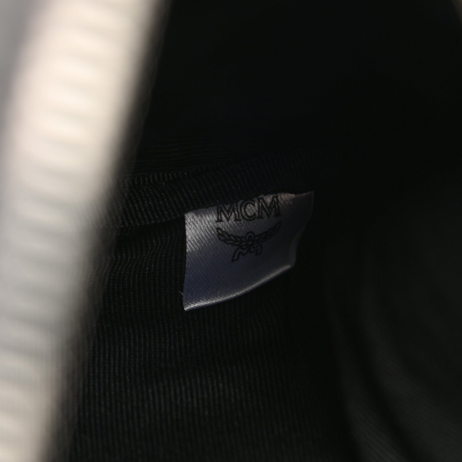 MCM Visetos Stark Belt Bag Grey 7 of 10