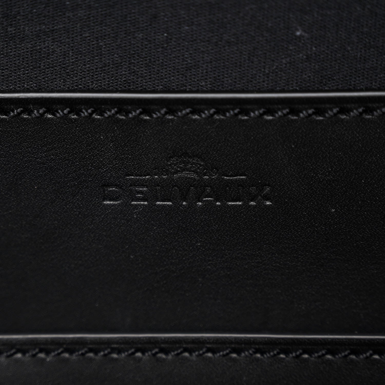 Delvaux Raffia Striped Cool Box MM Satchel Black Naturel 6 of 9