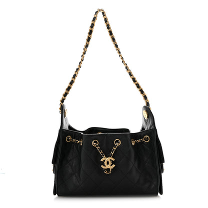 Chanel Caviar Quilted Mini Chanel 25 Handbag Black 1 of 12