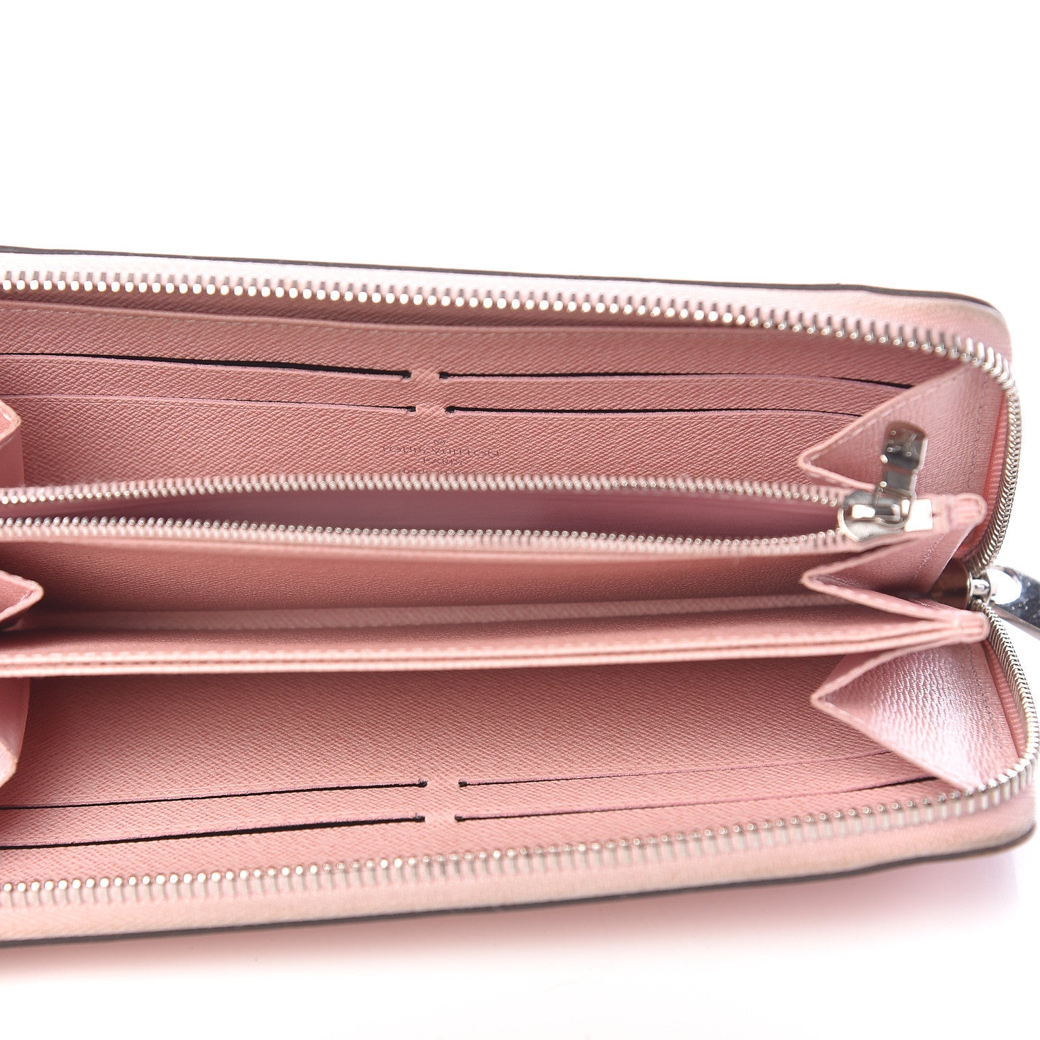 Louis Vuitton Epi Zippy Wallet Rose Ballerine 5 of 12