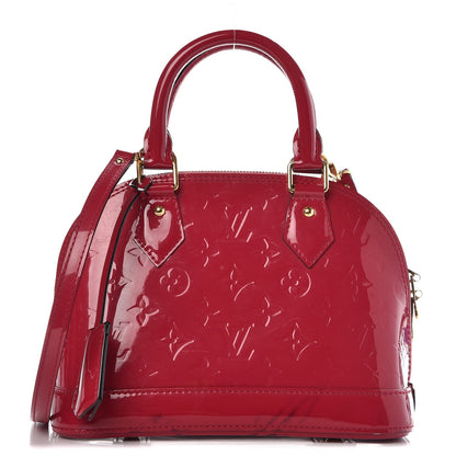 Louis Vuitton Vernis Alma BB Rose Indien 1 of 15