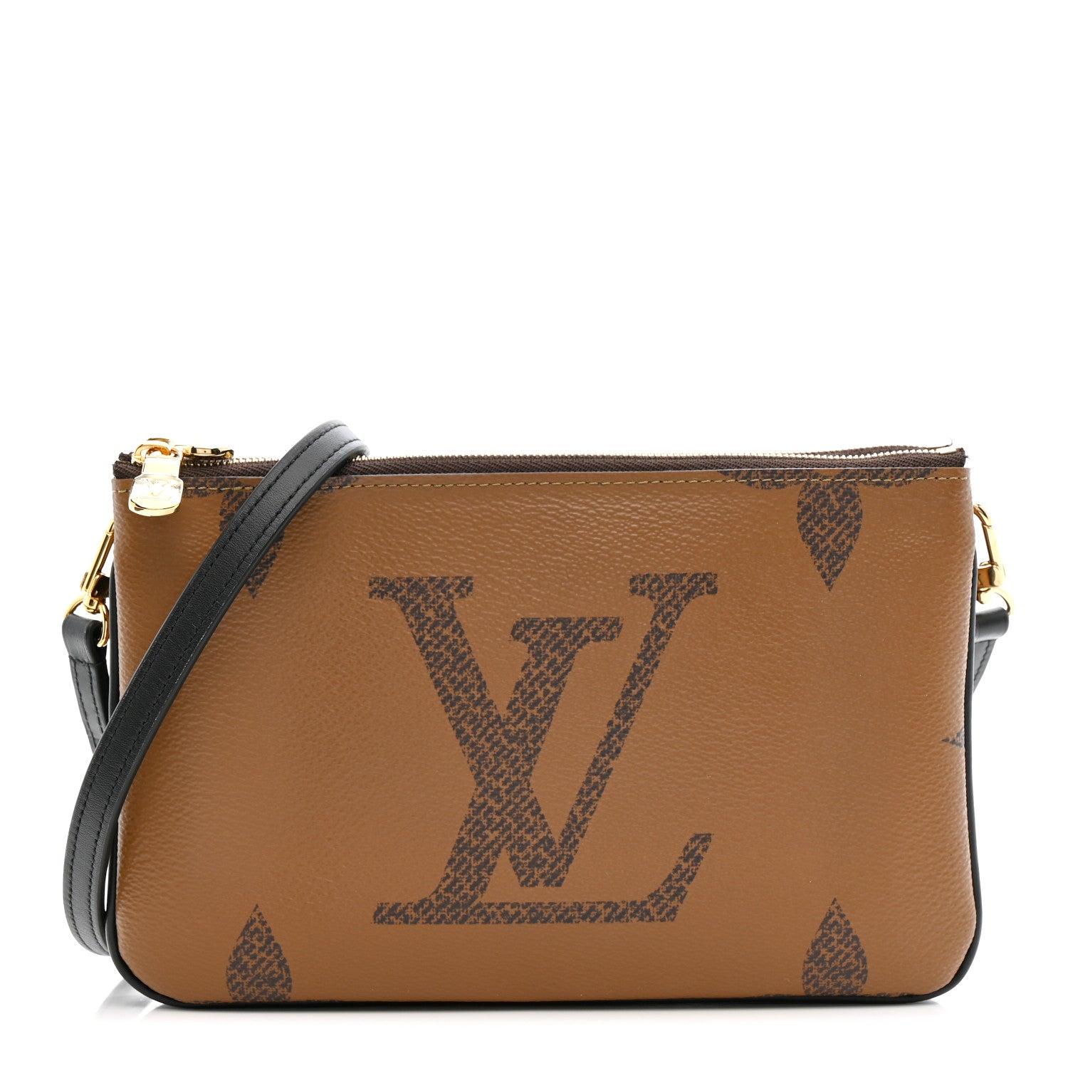 Louis Vuitton Reverse Monogram Giant Double Zip Pochette 1 of 14